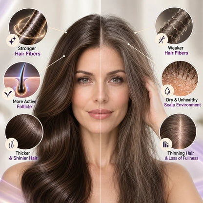 Alcuras® BlackRice HairAge Renewal Serum